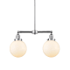 A thumbnail of the Innovations Lighting 209-8 Beacon Polished Chrome / Gloss White