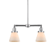 A thumbnail of the Innovations Lighting 209 Small Cone Polished Chrome / Matte White Cased