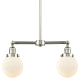 A thumbnail of the Innovations Lighting 209-6 Beacon Polished Nickel / Gloss White