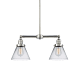 A thumbnail of the Innovations Lighting 209 Large Cone Polished Nickel / Clear