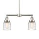 A thumbnail of the Innovations Lighting 209-10-21 Bell Linear Polished Nickel / Deco Swirl