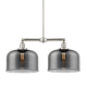 A thumbnail of the Innovations Lighting 209 X-Large Bell Polished Nickel / Plated Smoked