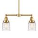 A thumbnail of the Innovations Lighting 209-10-21 Bell Linear Satin Gold / Deco Swirl