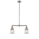 A thumbnail of the Innovations Lighting 209 Small Canton Brushed Satin Nickel / Clear