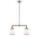 A thumbnail of the Innovations Lighting 209 Bellmont Brushed Satin Nickel / Matte White