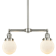 A thumbnail of the Innovations Lighting 209-6 Beacon Brushed Satin Nickel / Gloss White