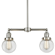 A thumbnail of the Innovations Lighting 209-6 Beacon Brushed Satin Nickel / Clear