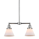 A thumbnail of the Innovations Lighting 209 Large Cone Brushed Satin Nickel / Matte White Cased