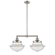 A thumbnail of the Innovations Lighting 209 Large Oxford Brushed Satin Nickel / Clear