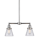 A thumbnail of the Innovations Lighting 209 Small Cone Brushed Satin Nickel / Clear