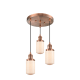 A thumbnail of the Innovations Lighting 211/3 Dover Antique Copper / Matte White Cased