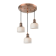 A thumbnail of the Innovations Lighting 211/3 Large Bell Antique Copper / Matte White Cased