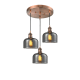 A thumbnail of the Innovations Lighting 211/3 Large Bell Antique Copper / Smoked