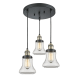 A thumbnail of the Innovations Lighting 211/3 Bellmont Black Antique Brass / Clear