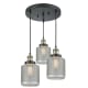 A thumbnail of the Innovations Lighting 211/3 Stanton Black Antique Brass / Clear Wire Mesh