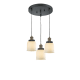 A thumbnail of the Innovations Lighting 211/3 Small Bell Black Antique Brass / Matte White Cased