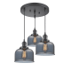 A thumbnail of the Innovations Lighting 211/3 Large Bell Oiled Rubbed Bronze / Smoked