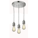 A thumbnail of the Innovations Lighting 211/3 Bare Bulb Polished Nickel