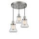 A thumbnail of the Innovations Lighting 211/3 Bellmont Brushed Satin Nickel / Clear
