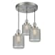 A thumbnail of the Innovations Lighting 211/3 Stanton Brushed Satin Nickel / Clear Wire Mesh