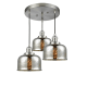 A thumbnail of the Innovations Lighting 211/3 Large Bell Brushed Satin Nickel / Silver Mercury
