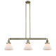 A thumbnail of the Innovations Lighting 213-S Large Cone Antique Brass / Matte White Cased