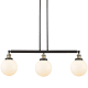 A thumbnail of the Innovations Lighting 213-13-41 Beacon Linear Black Antique Brass / Matte White