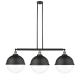 A thumbnail of the Innovations Lighting 213-17-45 Hampden Linear Black Antique Brass / Clear