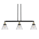 A thumbnail of the Innovations Lighting 213-S Large Cone Black / Antique Brass / Clear