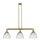 A thumbnail of the Innovations Lighting 213 Seneca Falls Brushed Brass / Clear Halophane