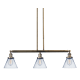 A thumbnail of the Innovations Lighting 213-S Large Cone Brushed Brass / Clear