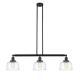 A thumbnail of the Innovations Lighting 213-13-41 Bell Linear Matte Black / Clear Deco Swirl