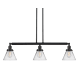 A thumbnail of the Innovations Lighting 213-S Large Cone Matte Black / Clear