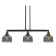 A thumbnail of the Innovations Lighting 213-S Large Bell Matte Black / Plated Smoked