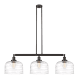 A thumbnail of the Innovations Lighting 213-13-42-L Bell Linear Oil Rubbed Bronze / Clear Deco Swirl
