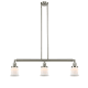 A thumbnail of the Innovations Lighting 213 Small Canton Brushed Satin Nickel / Matte White