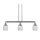 A thumbnail of the Innovations Lighting 213-S Colton Brushed Satin Nickel / Thick Clear Halophane
