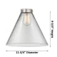 A thumbnail of the Innovations Lighting 213 X-Large Cone Alternate Image