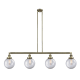A thumbnail of the Innovations Lighting 214 Large Beacon Antique Brass / Clear