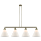 A thumbnail of the Innovations Lighting 214 X-Large Cone Antique Brass / Matte White