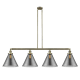 A thumbnail of the Innovations Lighting 214 X-Large Cone Antique Brass / Plated Smoke