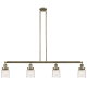 A thumbnail of the Innovations Lighting 214-10-50 Bell Linear Antique Brass / Deco Swirl