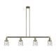 A thumbnail of the Innovations Lighting 214 Small Bell Antique Brass / Seedy
