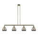 A thumbnail of the Innovations Lighting 214 Fulton Antique Brass / Plated Smoke
