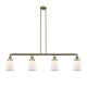 A thumbnail of the Innovations Lighting 214 Canton Antique Brass / Matte White