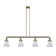 A thumbnail of the Innovations Lighting 214 Bellmont Antique Brass / Clear