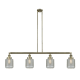 A thumbnail of the Innovations Lighting 214 Stanton Antique Brass / Clear Wire Mesh