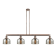 A thumbnail of the Innovations Lighting 214-S Large Bell Antique Copper / Silver Plated Mercury