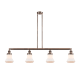 A thumbnail of the Innovations Lighting 214 Bellmont Antique Copper / Matte White