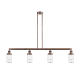 A thumbnail of the Innovations Lighting 214-S Dover Antique Copper / Clear